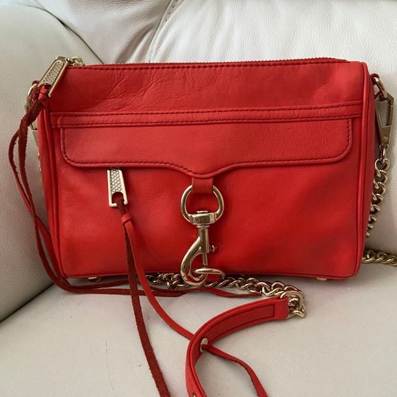 Rebecca Minkoff Mini MAC leather Crossbody Bag - Picture 1 of 3